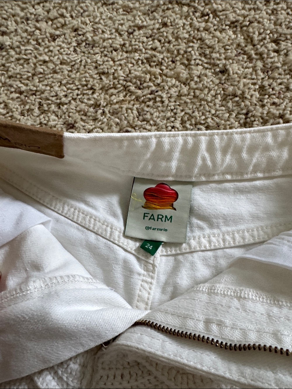 Farm rio woven denim shorts - Picture 3 of 3